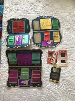 Vintage Sewing Needle Books • $15