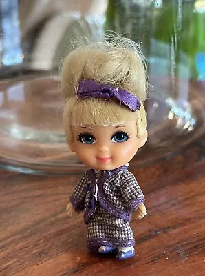 Vintage Mattel Liddle Kiddles 'N Kars Rosemary Roadster Doll • $23.99