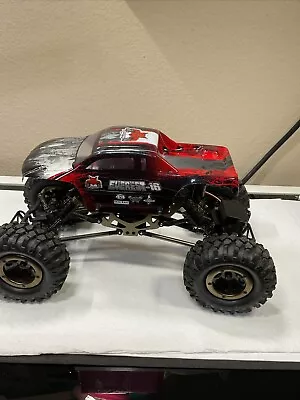 Redcat Racing Everest 16 1:16 Scale Rock Crawler Electric Brushed RC Truck Red  • $100