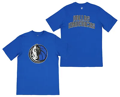 FISLL NBA Men's Dallas Mavericks Team Color Name And Logo Premium T-Shirt • $29.99