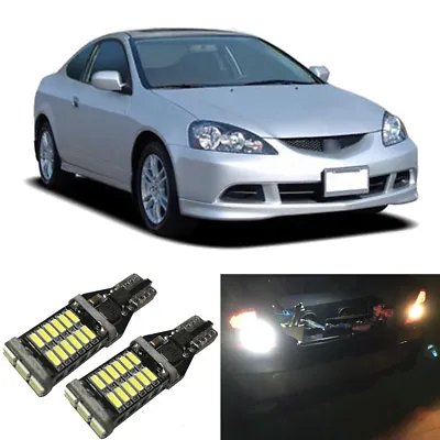 White LED 921 W16W Backup Reverse Light Bulbs For 2005-2006 Acura RSX • $11.98