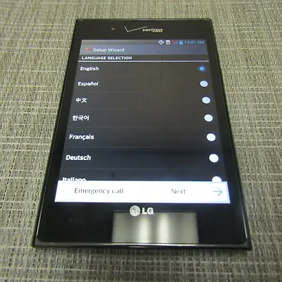 Lg Intuition (verizon Wireless) Clean Esn Works Please Read!! 58415 • $26.93