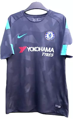 £39.99 • Buy Chelsea Football Shirt 2017 Soccer Jersey 2018 Third Size Large - Rare