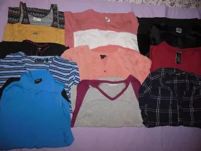 Lot Of 12 Ladies Small Size Tops New York&CoNicole MillerH&MMauricesOld Navy • $24.99