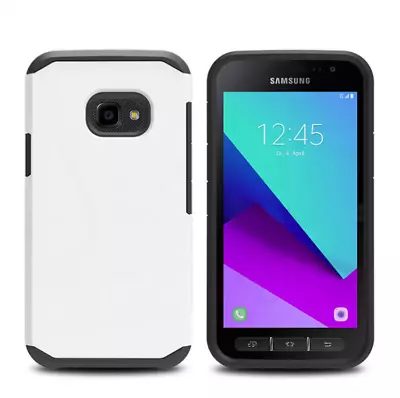 Samsung Galaxy XCover 4/4S Heavy Duty Dual Layer Hybrid Shock Proof Case • £5.65