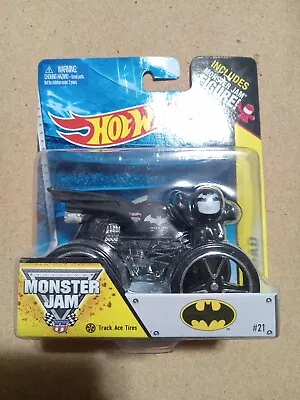 Hot Wheels Monster Jam Batman Off-Road With Figure • $8.96