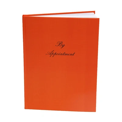 £11.99 • Buy By Appointment Book Orange Hourly Daily Organiser A4 Salon Nails Beauty Hair Spa