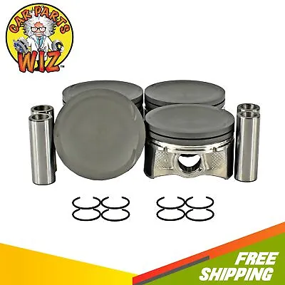 Piston Set STD Size FITS 06-09 Mazda 3 CX-7 6 2.3L L4 DOHC Turbocharged MZR • $90.94