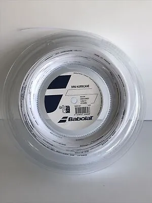 New Babolat RPM Hurricane 17 1.25 660' 200m Tennis String Reel (Priority Mail) • $140