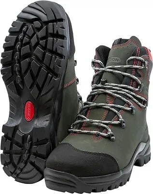 OREGON 295469/40 LEATHER CHAINSAW BOOTS OIL & WATER RESISTANT CLASS 2 Rrp £239 • £150