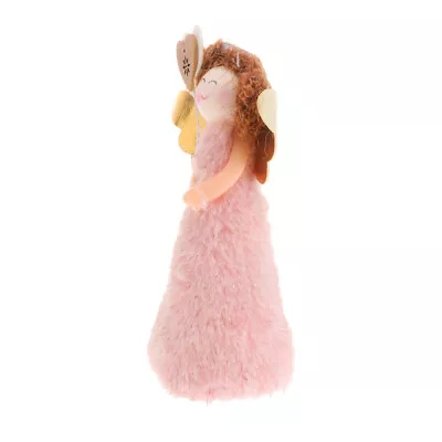  Christmas Decorations Plush Angel Ornament Tree Topper Xmas • $8.99