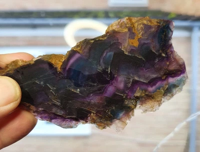 £16.50 • Buy Rainbow Fluorite Slab Crystal Healing Minerals Chakra Meditation