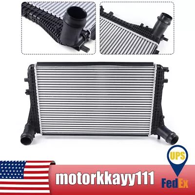 Intercooler Charge Air Cooler For 2009-2015 Volkswagen Jetta TDI Sedan & Audi A3 • $105