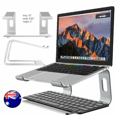 $25.99 • Buy Ergonomic Aluminium Cooling Elevator For Laptop Stand MacBook Portable NEW