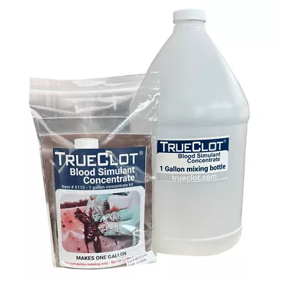 TrueClot Blood Simulant Concentrate Gallon • $66.14