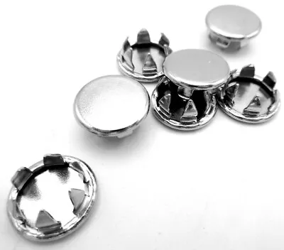 Nickel Plated Steel Cap 3/8  Hole Fit For Tube Pipe Panel All Weather Marine Use • $12.41