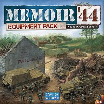 EQUIPMENT PACK EXPANSION MEMOIR '44 Board Game  NIB • $42.39