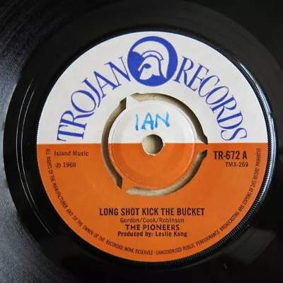 THE PIONEERS Long Shot Kick The Bucket / RICO Jumping The Gun UK 7  Trojan • £12.99