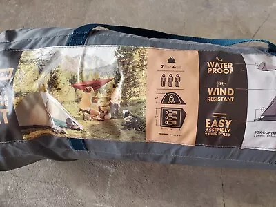 Decathlon Quechua 3 Person Waterproof Camping Backpacking Lightweight Tent Easy • $30