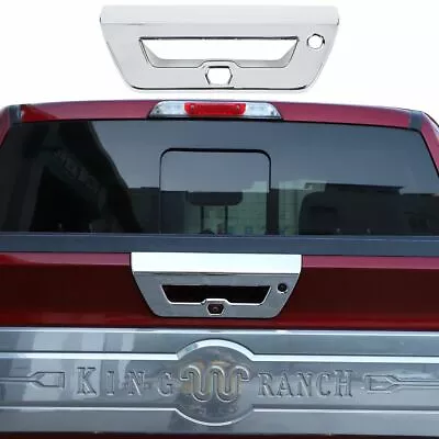 1X Tailgate Door Handles Decor Cover Trim For Ford F150 2015+ With Camera Chrome • $18.49