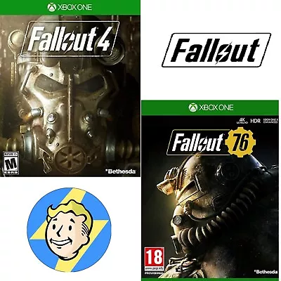 Xbox One / Series X - Fallout 4 / Fallout 76 - Excellent - Free Postage • £4.99