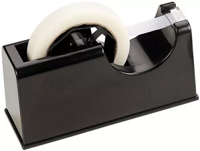 2-in-1 Heavy Duty Tape Dispenser 1-Inch And 3-Inch Core Black (96699) • $28.50