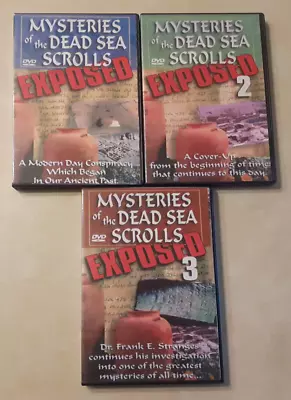 Mysteries Of The Dead Sea Scrolls Exposed DVD Complete Set Trilogy Documentary • $16.99