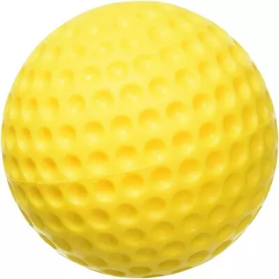 Heater Yellow Dimpled Baseballs 1 Dozen Polyurethane Material Optic Yellow • $52.81