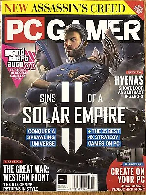 Pc Gamer Magazine - Issue 364 2022 - Sins Of A Solar Empire • $17.49