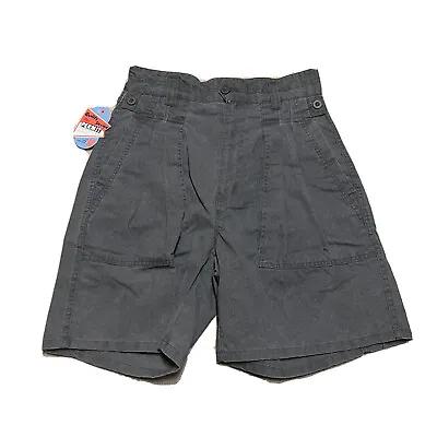 Vintage 80s Permit Black Cotton Chino Shorts Surf Skate NOS Mens 29 • $45