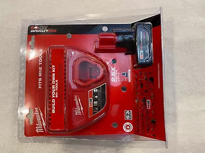 New Genuine Milwaukee 48-59-2440 M12 12 Volt Lithium Ion Battery & Charger (NIB) • $60.59