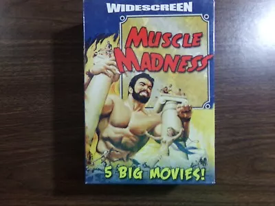 NEW--Muscle Madness (DVD 5 FILM SET)  RARE OOP • $24.95