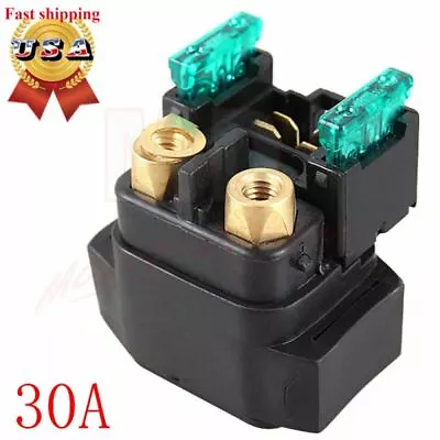 Starter Solenoid Relay For Yamaha YFM 250/350/400/450/660 Grizzly Kodiak Raptor • $9.49