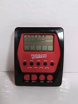 Hasbro Yahtzee Handheld Digital Game Tested-Works Battery Included!! • $10.99