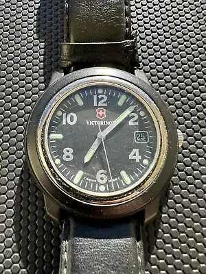 Vintage Victorinox Swiss Army Watch Women Swiss 50M Needs New Battery & Repair • $15