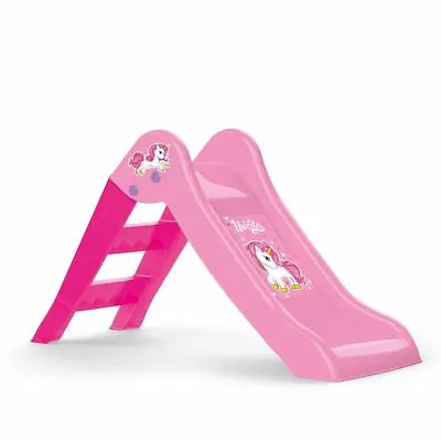 £34.99 • Buy Dolu Unicorn Pink Girls Kids My First Slide Indoor Outdoor Garden Nursery Fun