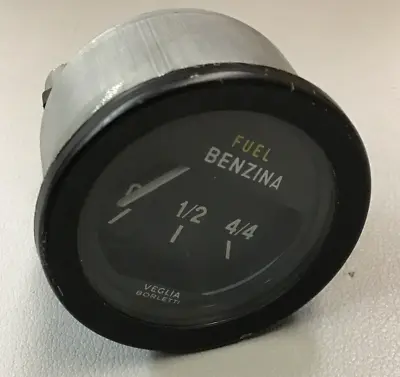 Vintage Veglia Borletti Benzina Fuel Gauge (b347) • $65