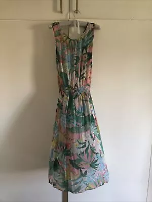 Women’s Decjuba Tropical Dress-size 10 • $10