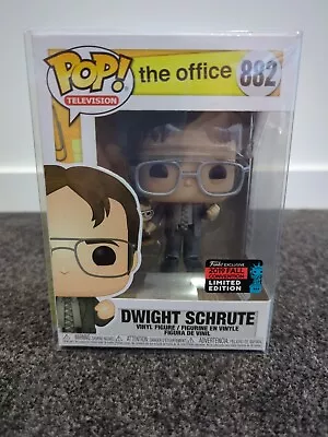 Dwight Schrute #882 2019 Fall Convention Funko Limited Exclusive Pop • $60