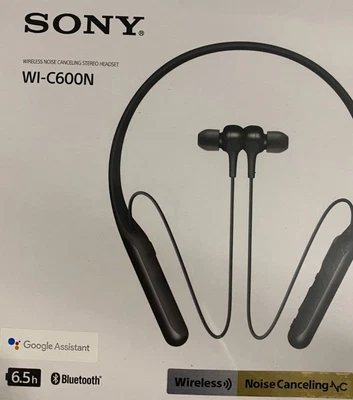 $79 • Buy SONY Wireless  In-Ear Headphones - Black (WIC600NB)