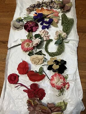 Vintage Millinery Flower Lot • $40