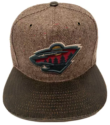 Zephyr NHL Minnesota Wild  Dapper  5 Panel Flat Bill SnapBack Hat NEW WITH TAGS • $69.99