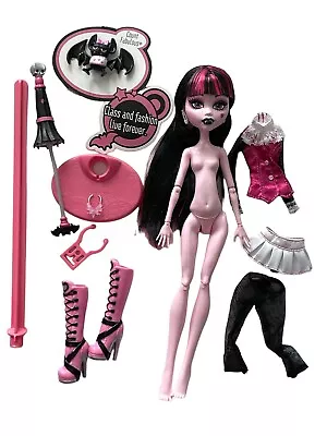 Monster High Doll Draculaura Original Release Lot Clothes Stand Count Fabulous • $179.99