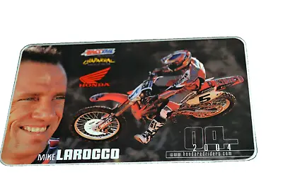 Mike Larocco Motocross Racing Decal Sticker 2004 Team Honda NOS #5 LAROCCO • $10