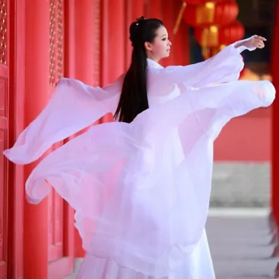 Fairy Clothing Hanfu Dress Girl Ancient Chinese Cosplay Dance Costume Tang • $53.59