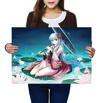 A2 - Cartoon Anime Girl Japanese Poster 59.4X42cm280gsm #2814 • £10.99