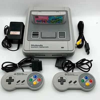 Nintendo Super Famicom Console Ready To Play Set SNES NTSC-J - Choose Your Games • $113.53