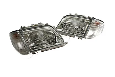 Headlight Right+Left Set For MERCEDES R129 W129 1992-2001 MAGNETI MARELLI OEM • $729.25