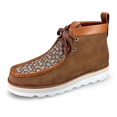 New Coach Men's Shoes Chukka Desert Boot C Logo • $99.90