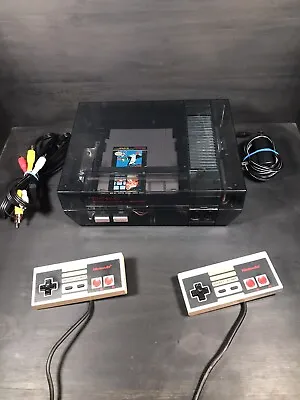 Custom Clear Smoke Shell Nintendo Entertainment System NES Console Bundle • $249.99